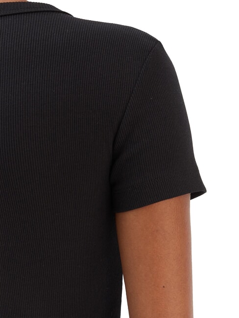 STUDS SCRIPT T-shirt manica corta slim fit jetbla - T-shirt e Top Donna