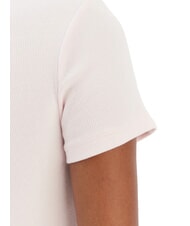 GUESS STUDS SCRIPT T-shirt manica corta slim fit delicate pink - T-shirt e Top Donna - 4