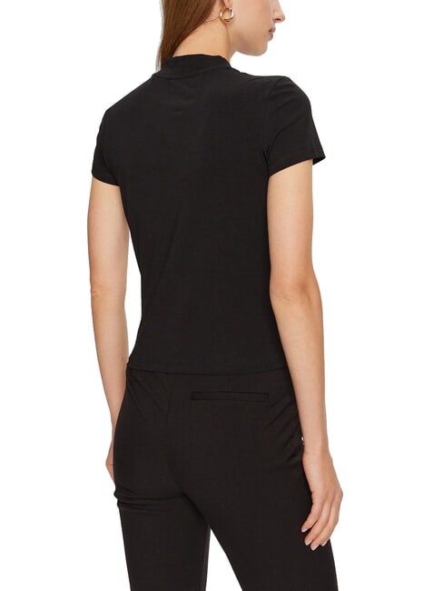 MOCK NECK ALL OVER 4G T-shirt slim fit con strass jetbla - T-shirt e Top Donna