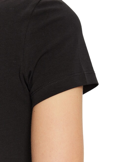 MOCK NECK ALL OVER 4G T-shirt slim fit con strass jetbla - T-shirt e Top Donna