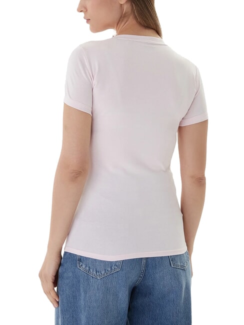 MINI TRIANGLE T-shirt scollo a V delicate pink - T-shirt e Top Donna