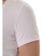 GUESS MINI TRIANGLE T-shirt scollo a V delicate pink - T-shirt e Top Donna - 4