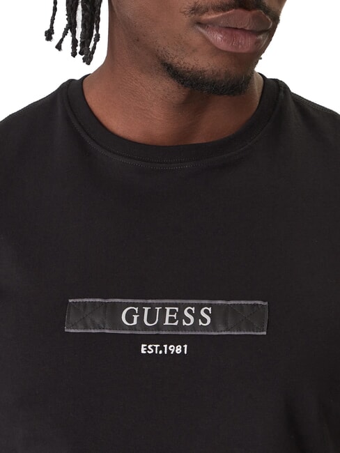 LOGO BOX T-shirt a manica corta slim fit jetbla - T-shirt Uomo