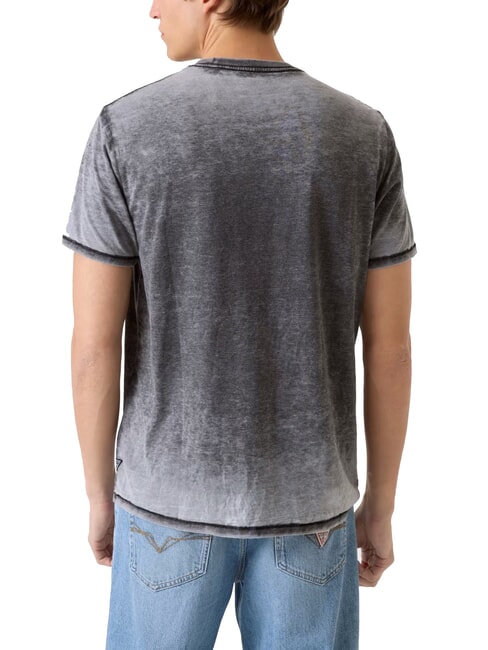 MARINE LOGO T-shirt a manica corta effetto delav&egrave; jetbla - T-shirt Uomo