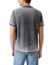 GUESS MARINE LOGO T-shirt a manica corta effetto delav&egrave; - T-shirt Uomo