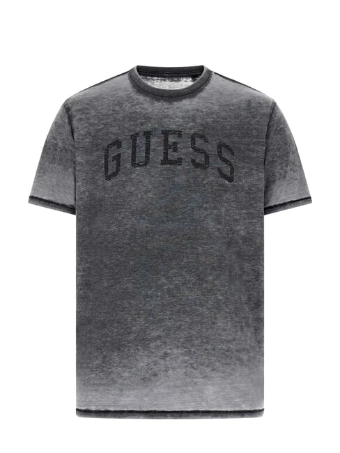 MARINE LOGO T-shirt a manica corta effetto delav&egrave; jetbla - T-shirt Uomo