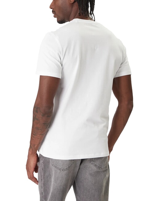LOGO BOX T-shirt a manica corta slim fit purwhite - T-shirt Uomo