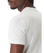 GUESS LOGO BOX T-shirt a manica corta slim fit purwhite - T-shirt Uomo - 4
