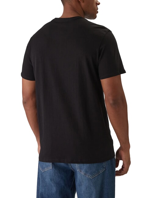 PAINTED TRIANGLE T-shirt a manica corta regular fit jetbla - T-shirt Uomo