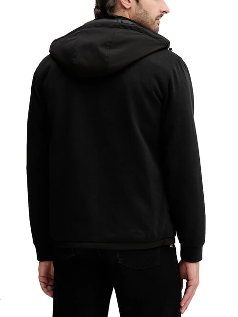 KNITTED Giubbino con cappuccio jetbla - Giacche Uomo