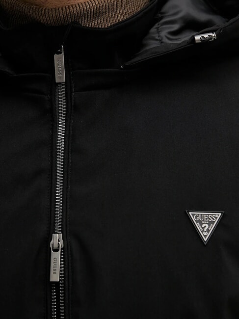 KNITTED Giubbino con cappuccio jetbla - Giacche Uomo