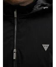 GUESS KNITTED Giubbino con cappuccio jetbla - Giacche Uomo - 5