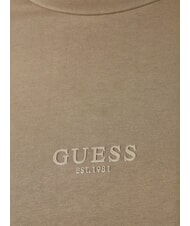 GUESS AIDY T-shirt scritta in tinta khaki way - T-shirt Uomo - 3