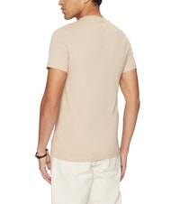 GUESS AIDY T-shirt scritta in tinta neutral sand - T-shirt Uomo - 2