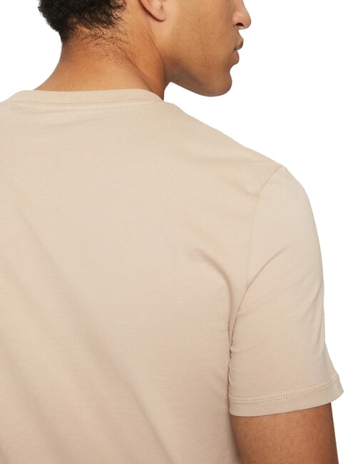 AIDY T-shirt scritta in tinta neutral sand - T-shirt Uomo