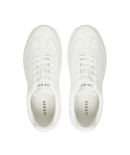 GUESS PLAZA Sneakers in pelle white - Scarpe Uomo - 4