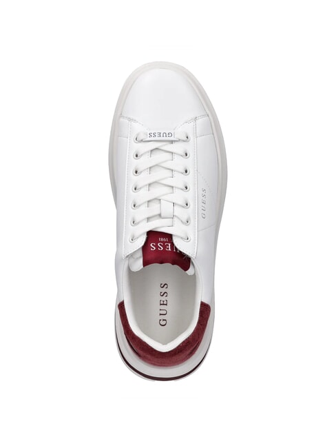 ELBA Sneakers  white burgundy - Scarpe Uomo