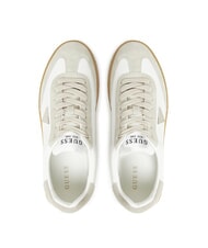 GUESS WIMAN Sneakers in pelle white beige - Scarpe Uomo - 4
