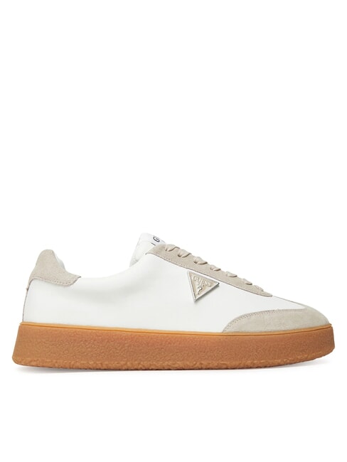 WIMAN Sneakers in pelle white beige - Scarpe Uomo
