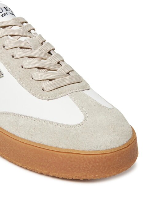 WIMAN Sneakers in pelle white beige - Scarpe Uomo