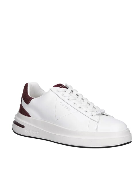 ELBA Sneakers  white burgundy - Scarpe Uomo