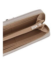 GUESS NADIRA Portafoglio Zip Around light taupe - Portafogli Donna - 2
