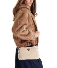 GUESS SHAIDA Borsetta a mano, con tracolla natural/cognac - Borse Donna - 4