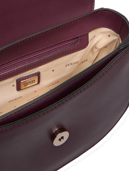 JANE Mini Bag a tracolla wine - Borse Donna