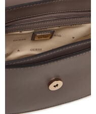 GUESS JANE Mini Bag a tracolla dark taupe - Borse Donna - 4