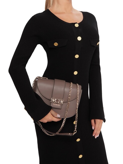 JANE Mini Bag a tracolla dark taupe - Borse Donna