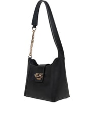 GUESS JANE Borsa a spalla NERO - Borse Donna - 2