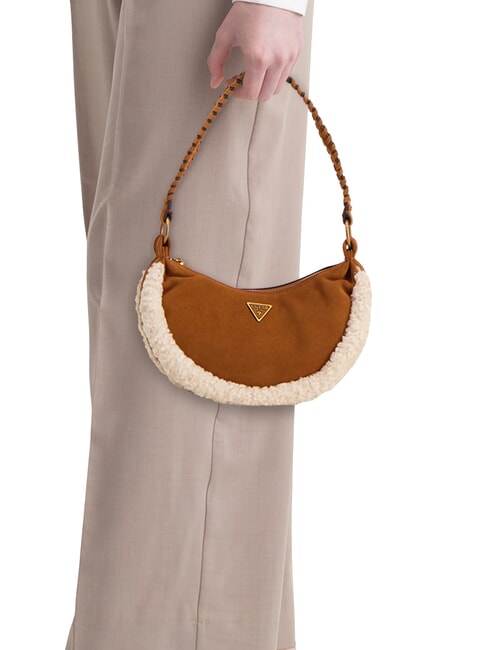 AMITA Borsa a spalla, in pelle COGNAC - Borse Donna