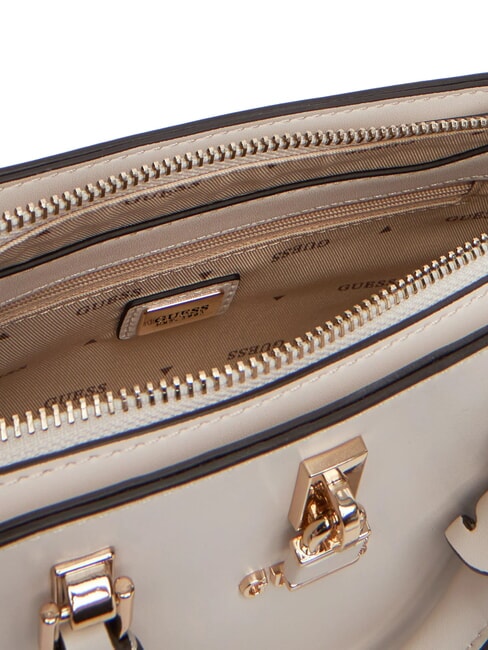 QUEENSLAND Mini Bag a mano, con tracolla off white/taupe - Borse Donna