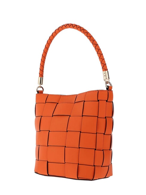 MAYLEE Mini Secchiello a tracolla arancio - Borse Donna