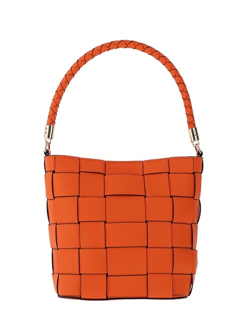 MAYLEE Mini Secchiello a tracolla arancio - Borse Donna