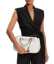 GUESS KATYA Borsa a mano, con tracolla white logo - Borse Donna - 5