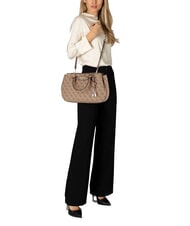 GUESS KATYA Borsa a mano, con tracolla LATTE LOGO - Borse Donna - 4