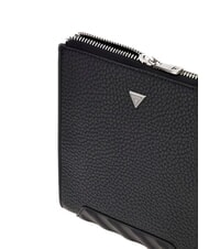 GUESS TORINO Borsello piatto NERO - Tracolle Uomo - 4