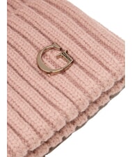 GUESS KNITTED Berretto con risvolto ROSE - Cappelli - 3