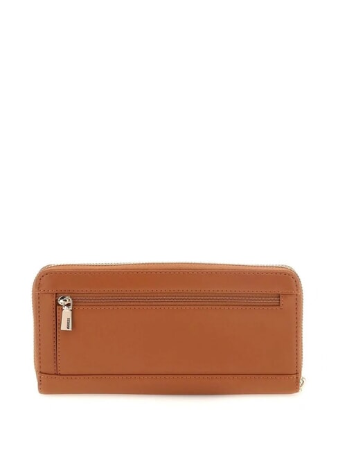 TATUM Portafoglio zip around caramel - Portafogli Donna