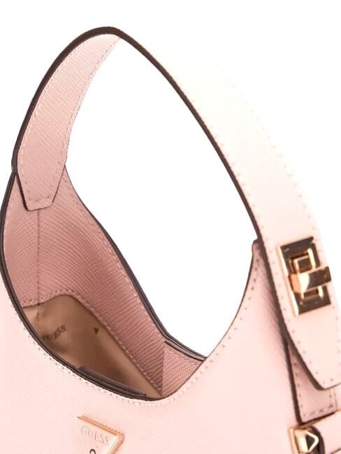 GIULLY 2 Borsa stampa saffiano con tracolla ROSE - Borse Donna