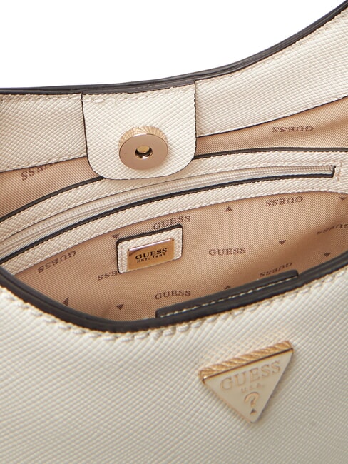 GIULLY 2 Borsa stampa saffiano con tracolla OFFWHITE - Borse Donna