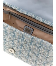 GUESS EVERLEE Mini Bag a spalla / a tracolla misty blue multi - Borse Donna - 3