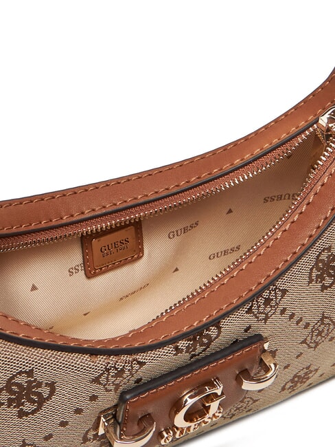 NEDA Borsa a spalla LATTE LOGO - Borse Donna