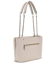GUESS NADIRA Shopper a spalla light taupe - Borse Donna - 2