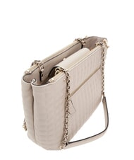 GUESS NADIRA Shopper a spalla light taupe - Borse Donna - 3