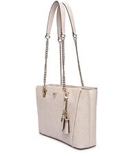 GUESS TISHA Borsa a spalla stone logo - Borse Donna - 2