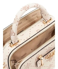 GUESS SILIA Micro Bag a mano, con tracolla vanilla logo - Borse Donna - 4