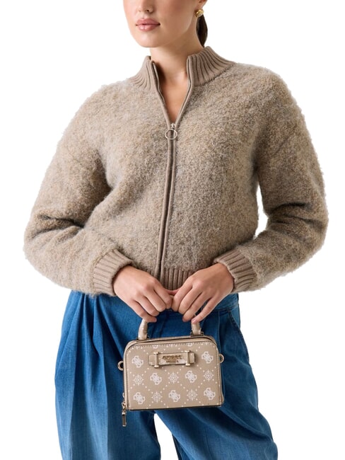 SILIA Micro Bag a mano, con tracolla biscotti logo - Borse Donna