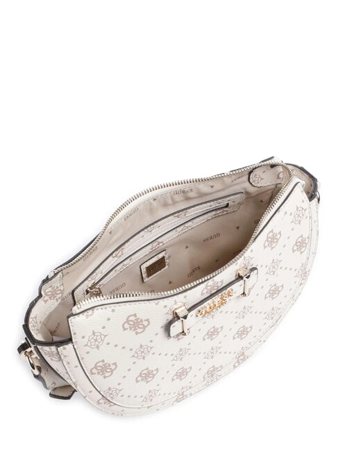 SILIA Borsa a tracolla vanilla logo - Borse Donna